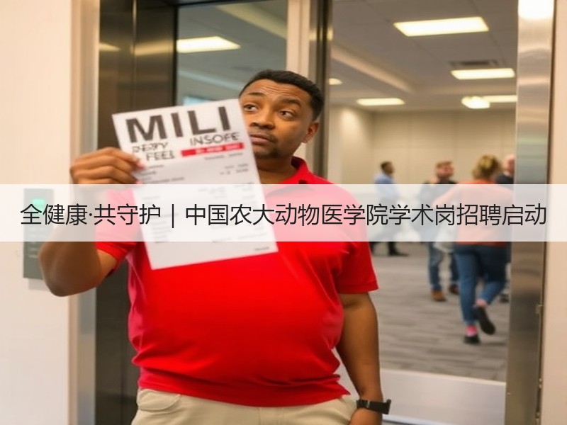 全健康·共守护｜中国农大动物医学院学术岗招聘启动