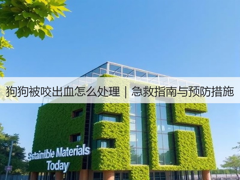 狗狗被咬出血怎么处理｜急救指南与预防措施