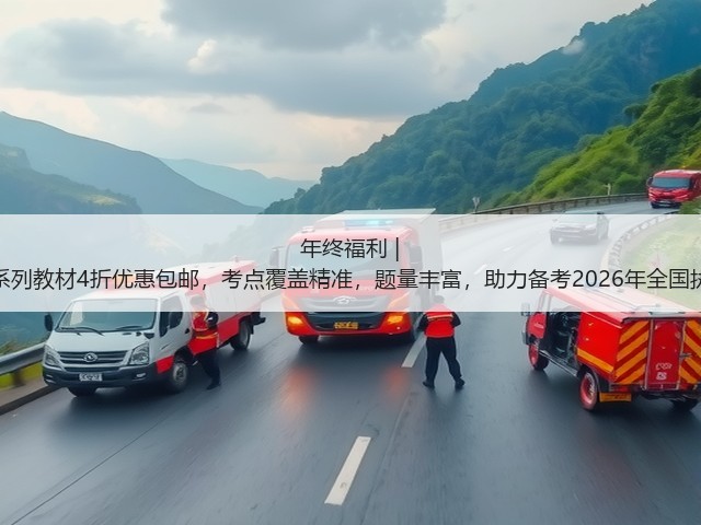 年终福利 | 执业兽医资格考试系列教材4折优惠包邮,考点覆盖精准,题量丰富,助力备考2026年全国执业兽医资格考试!(图2) 年终福利 | 执业兽医资格考试系列教材4折优惠包邮,考点覆盖精准,题量丰富,助力备考2026年全国执业兽医资格考试!(图2)