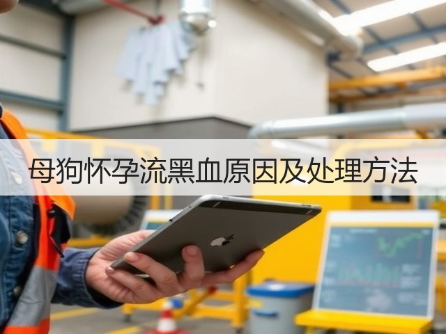 母狗怀孕流黑血原因及处理方法(图1)