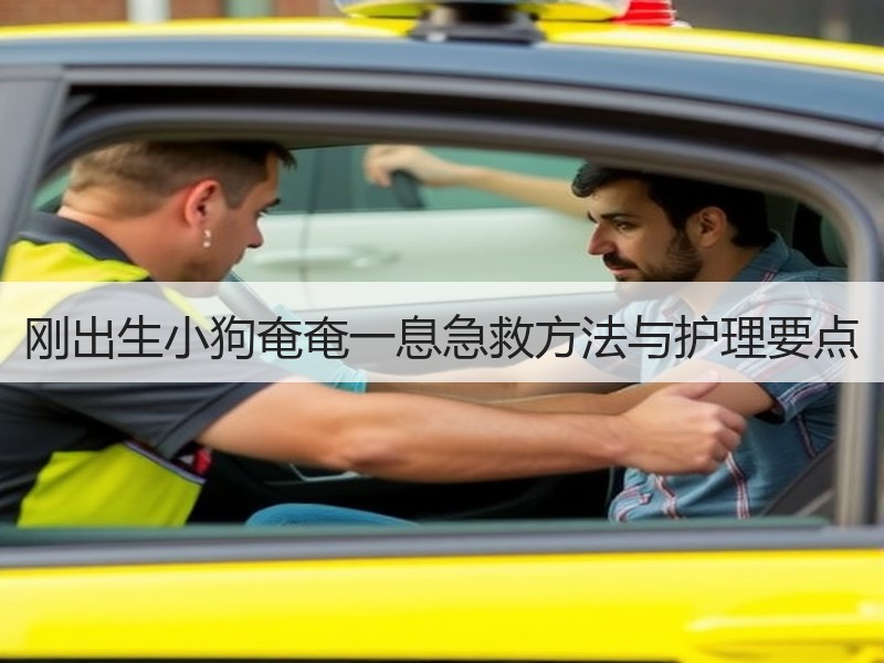 刚出生小狗奄奄一息急救方法与护理要点