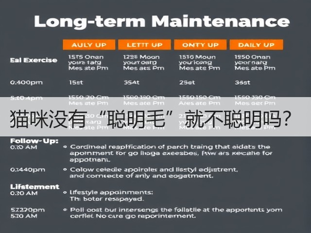 猫咪没有“聪明毛”就不聪明吗?(图1) 猫咪没有“聪明毛”就不聪明吗?(图1)