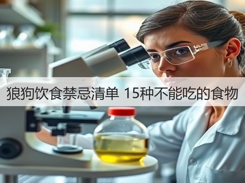 狼狗饮食禁忌清单 15种不能吃的食物