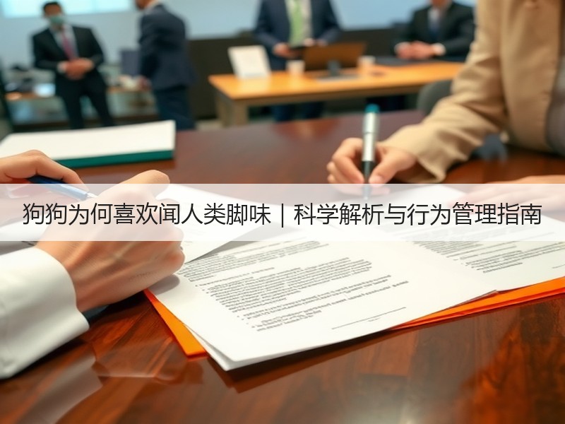 狗狗为何喜欢闻人类脚味｜科学解析与行为管理指南