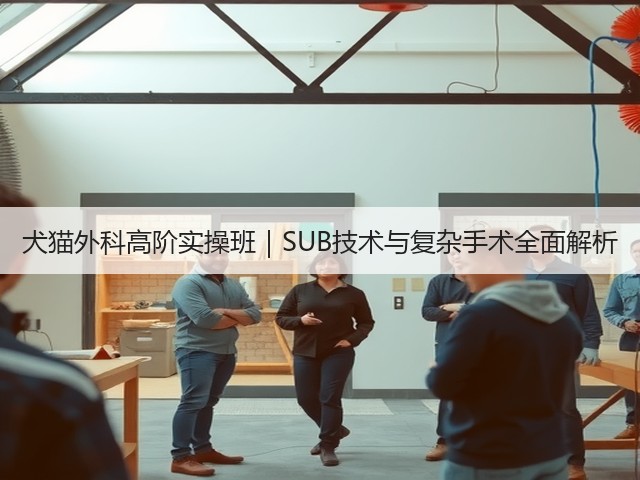 犬猫外科高阶实操班|SUB技术与复杂手术全面解析(图3) 犬猫外科高阶实操班|SUB技术与复杂手术全面解析(图3)