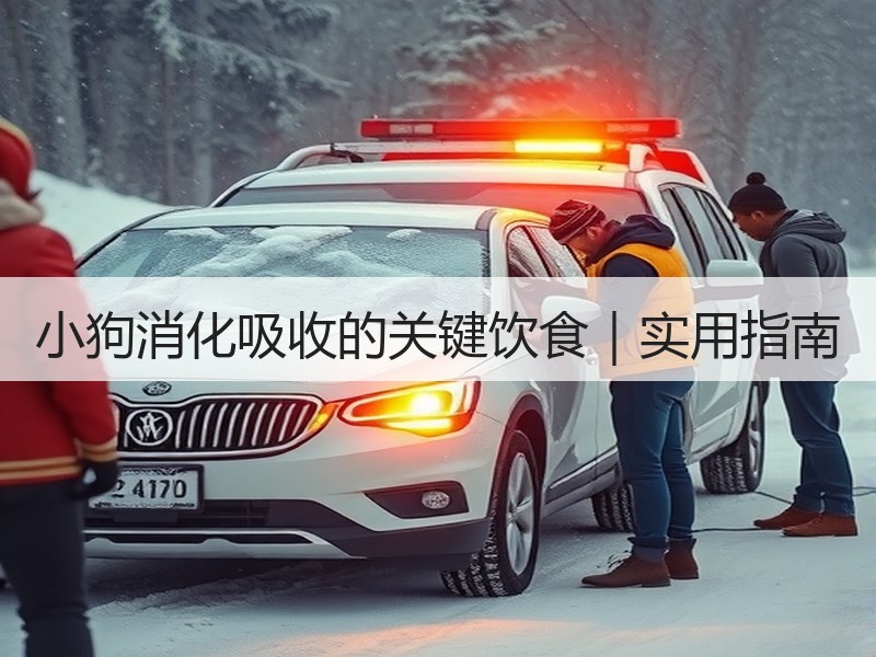 小狗消化吸收的关键饮食｜实用指南