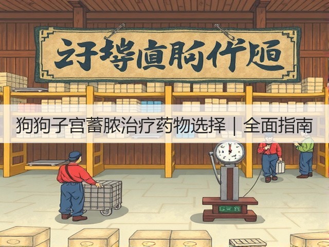 狗狗子宫蓄脓治疗药物选择|全面指南(图3) 狗狗子宫蓄脓治疗药物选择|全面指南(图3)