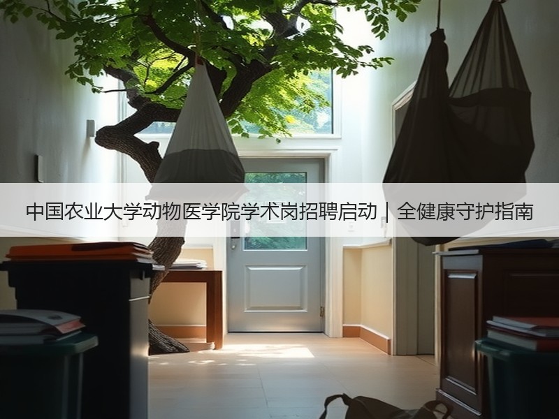 中国农业大学动物医学院学术岗招聘启动｜全健康守护指南