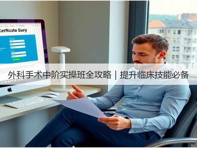 外科手术中阶实操班全攻略|提升临床技能必备(图2) 外科手术中阶实操班全攻略|提升临床技能必备(图2)