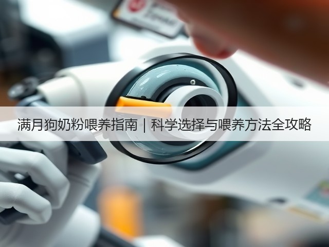 满月狗奶粉喂养指南|科学选择与喂养方法全攻略(图1) 满月狗奶粉喂养指南|科学选择与喂养方法全攻略(图1)