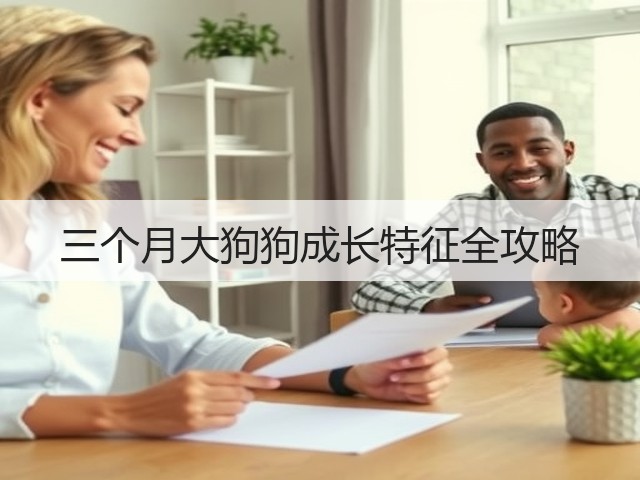 三个月大狗狗成长特征全攻略(图3) 三个月大狗狗成长特征全攻略(图3)