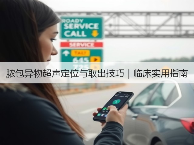 脓包异物超声定位与取出技巧｜临床实用指南(图1)