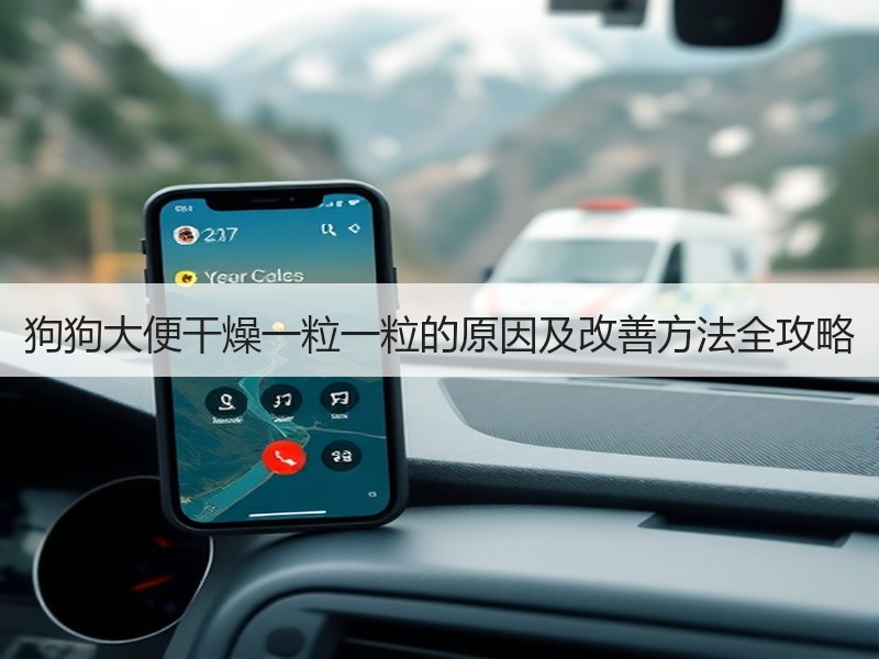 狗狗大便干燥一粒一粒的原因及改善方法全攻略