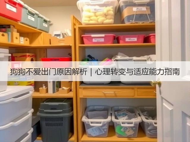 狗狗不爱出门原因解析|心理转变与适应能力指南(图3) 狗狗不爱出门原因解析|心理转变与适应能力指南(图3)