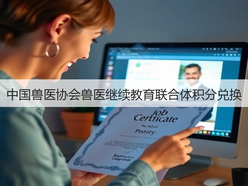中国兽医协会兽医继续教育联合体积分兑换