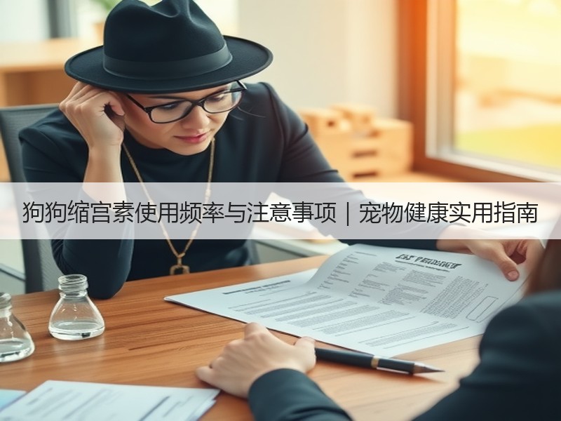 狗狗缩宫素使用频率与注意事项｜宠物健康实用指南