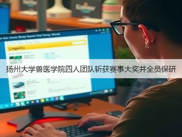 扬州大学兽医学院四人团队斩获赛事大奖并全员保研(图1) 扬州大学兽医学院四人团队斩获赛事大奖并全员保研(图1)