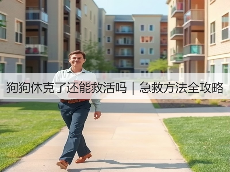 狗狗休克了还能救活吗｜急救方法全攻略