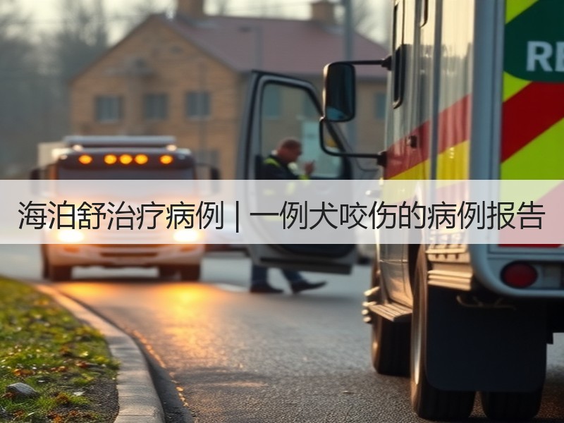 海泊舒治疗病例 | 一例犬咬伤的病例报告
