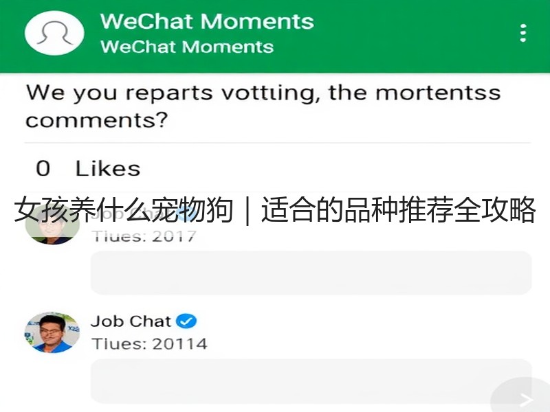 女孩养什么宠物狗｜适合的品种推荐全攻略