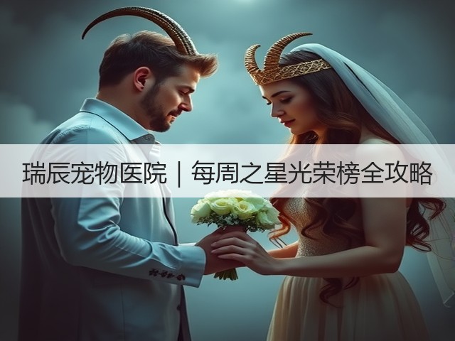 瑞辰宠物医院|每周之星光荣榜全攻略(图3) 瑞辰宠物医院|每周之星光荣榜全攻略(图3)