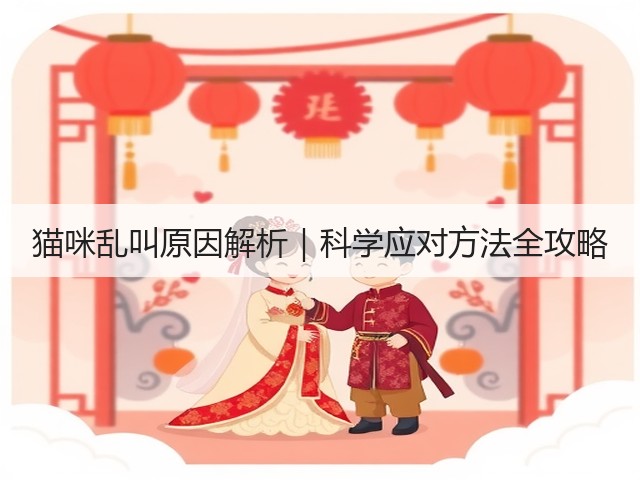 猫咪乱叫原因解析｜科学应对方法全攻略(图2)