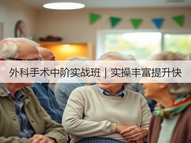 外科手术中阶实战班|实操丰富提升快(图1) 外科手术中阶实战班|实操丰富提升快(图1)