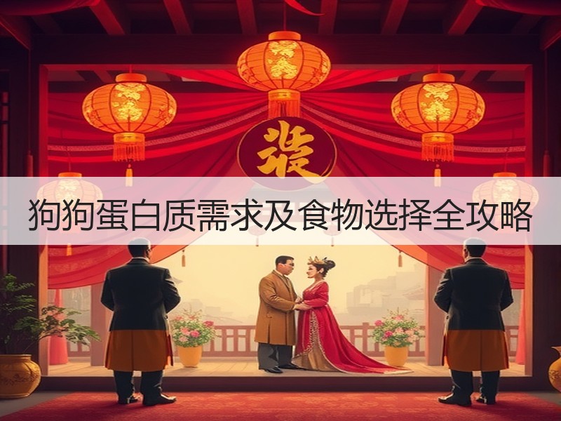 狗狗蛋白质需求及食物选择全攻略