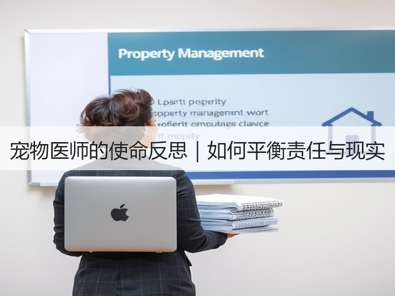 宠物医师的使命反思｜如何平衡责任与现实