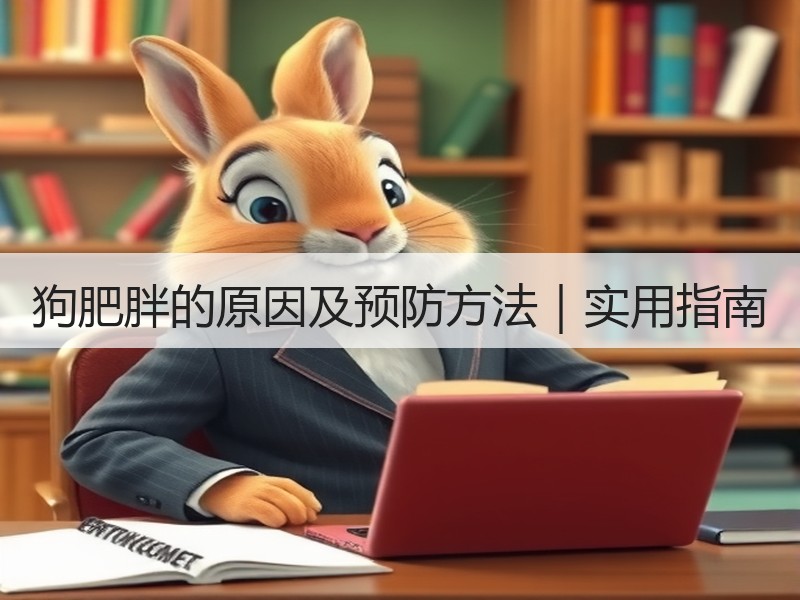 狗肥胖的原因及预防方法｜实用指南