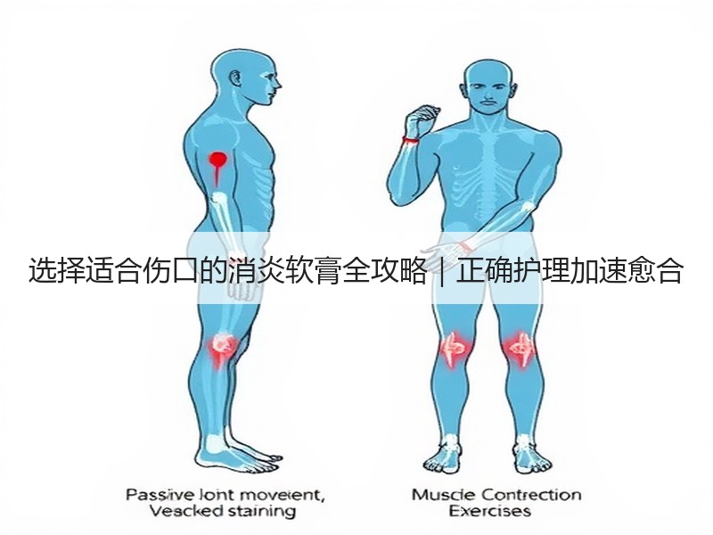 选择适合伤口的消炎软膏全攻略｜正确护理加速愈合