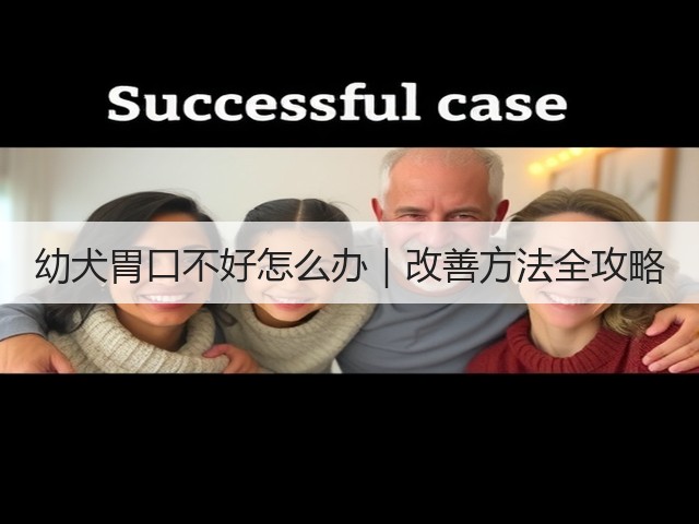 幼犬胃口不好怎么办|改善方法全攻略(图1) 幼犬胃口不好怎么办|改善方法全攻略(图1)