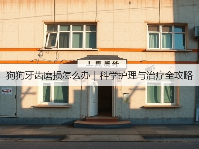 狗狗牙齿磨损怎么办｜科学护理与治疗全攻略(图3)