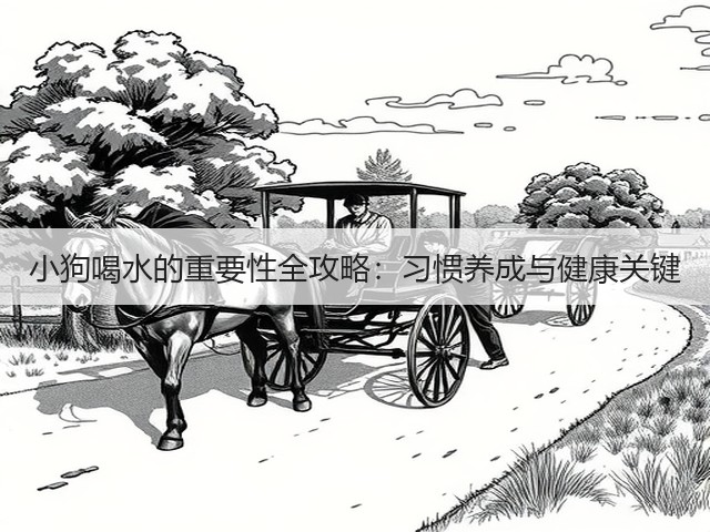 小狗喝水的重要性全攻略：习惯养成与健康关键(图2)