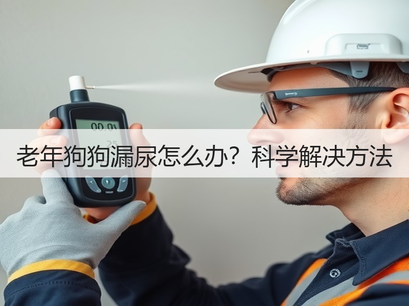 老年狗狗漏尿怎么办？科学解决方法