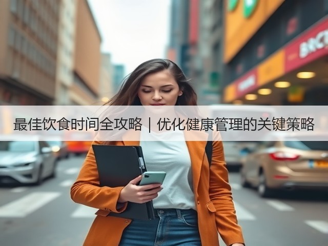 最佳饮食时间全攻略｜优化健康管理的关键策略(图1)