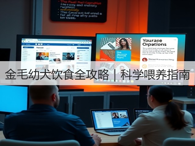 金毛幼犬饮食全攻略|科学喂养指南(图2) 金毛幼犬饮食全攻略|科学喂养指南(图2)