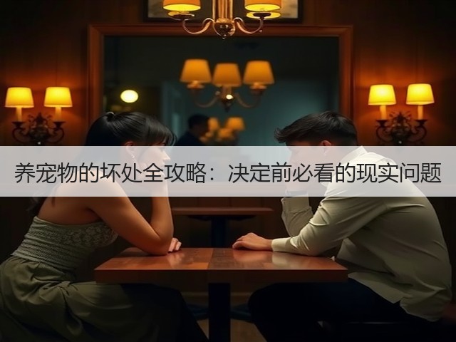 养宠物的坏处全攻略:决定前必看的现实问题(图3) 养宠物的坏处全攻略:决定前必看的现实问题(图3)