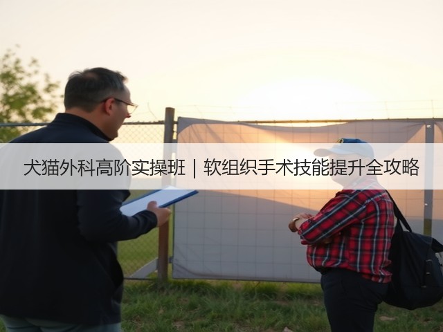 犬猫外科高阶实操班|软组织手术技能提升全攻略(图2) 犬猫外科高阶实操班|软组织手术技能提升全攻略(图2)