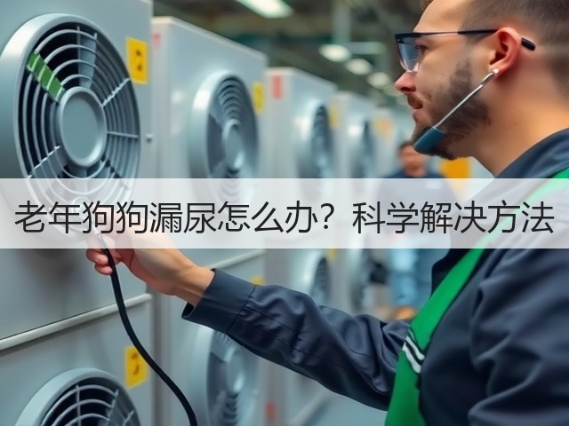 老年狗狗漏尿怎么办？科学解决方法(图2)