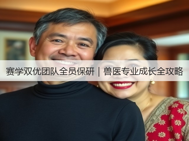 赛学双优团队全员保研|兽医专业成长全攻略(图1) 赛学双优团队全员保研|兽医专业成长全攻略(图1)
