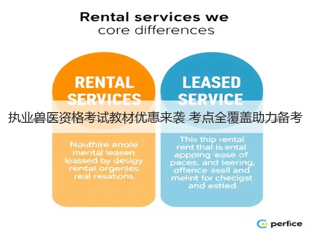 执业兽医资格考试教材优惠来袭 考点全覆盖助力备考(图3)