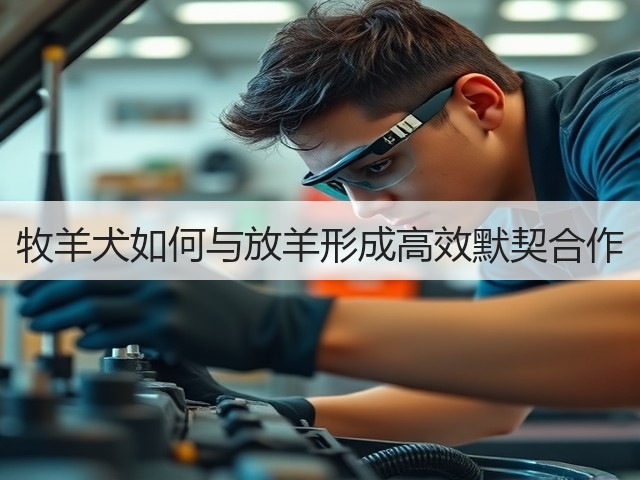 牧羊犬如何与放羊形成高效默契合作(图1) 牧羊犬如何与放羊形成高效默契合作(图1)