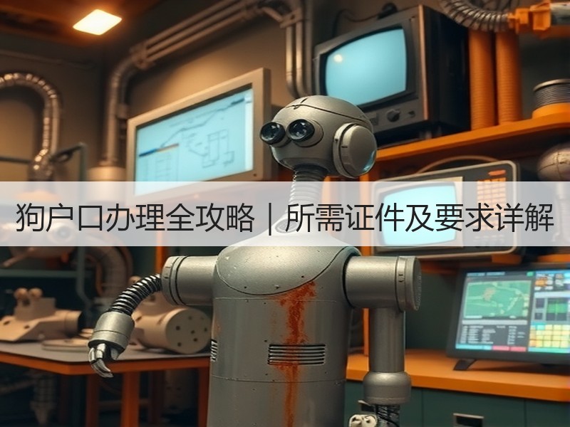 狗户口办理全攻略｜所需证件及要求详解