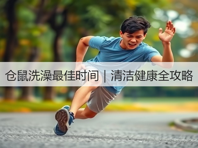 仓鼠洗澡最佳时间|清洁健康全攻略(图3) 仓鼠洗澡最佳时间|清洁健康全攻略(图3)