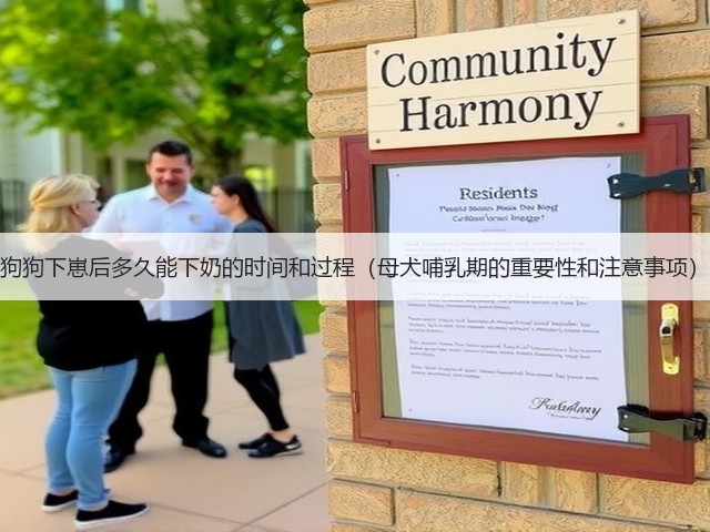 狗狗下崽后多久能下奶的时间和过程(母犬哺乳期的重要性和注意事项)(图1) 狗狗下崽后多久能下奶的时间和过程(母犬哺乳期的重要性和注意事项)(图1)
