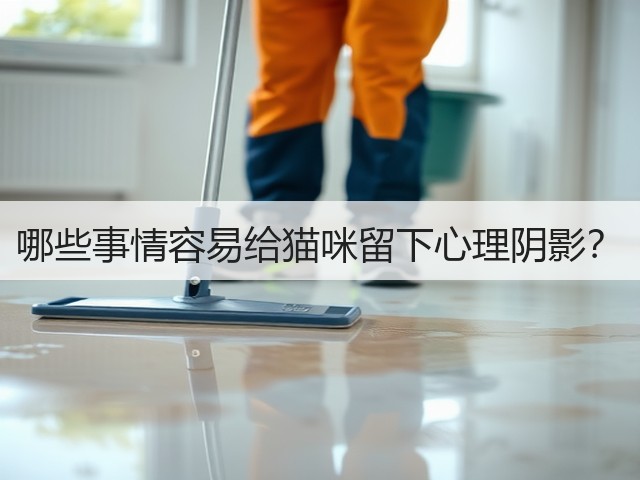 哪些事情容易给猫咪留下心理阴影?(图1) 哪些事情容易给猫咪留下心理阴影?(图1)