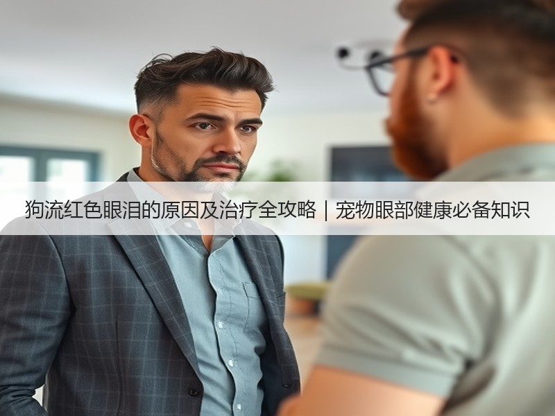 狗流红色眼泪的原因及治疗全攻略｜宠物眼部健康必备知识