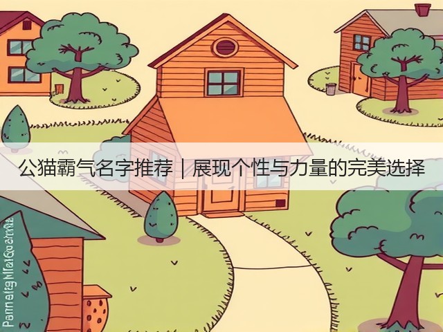 公猫霸气名字推荐|展现个性与力量的完美选择(图2) 公猫霸气名字推荐|展现个性与力量的完美选择(图2)