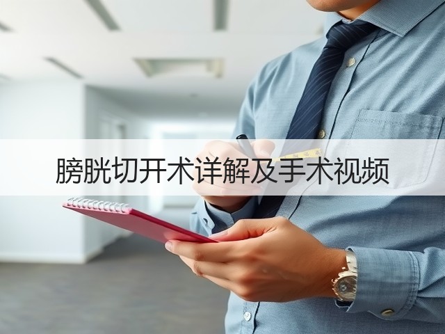 膀胱切开术详解及手术视频(图1) 膀胱切开术详解及手术视频(图1)
